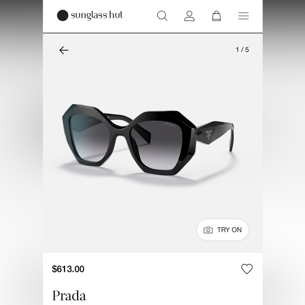 Brand new Prada sunglasses. Size 53/20 . Authentic.